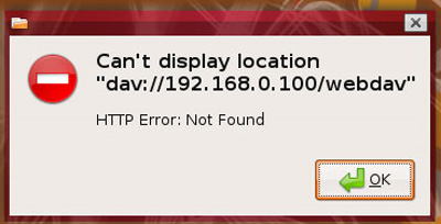 Set up WebDAV with Apache2 on Mandriva 2010.1 Spring Picture 12