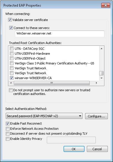 Set up Wi-Fi authentication in Windows Server 2008 - Part 2 Picture 11