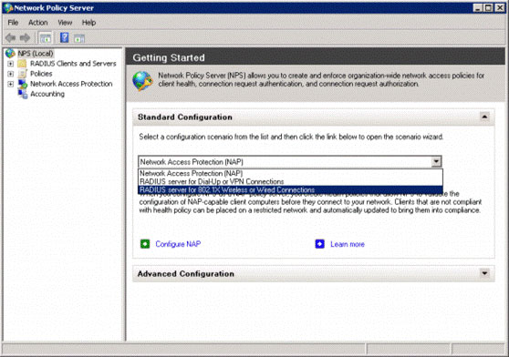 Set up Wi-Fi authentication in Windows Server 2008 - Part 2 Picture 3