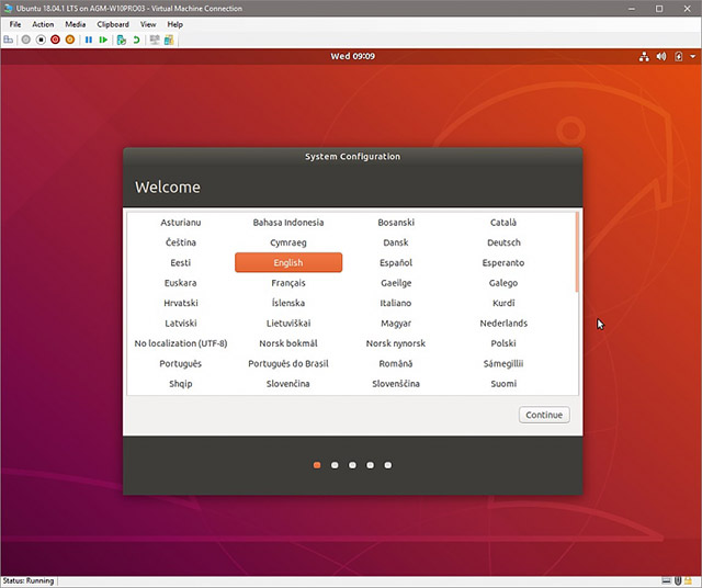 Setting up Ubuntu virtual machine with Hyper-V Quick Create on Windows 10 Picture 7