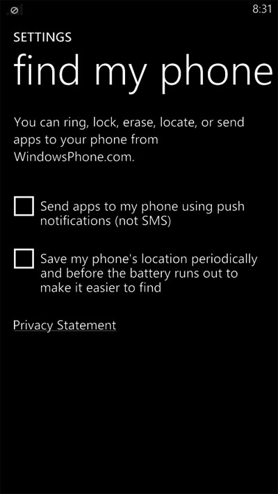 Setup for Windows Phone 8 phones Picture 10
