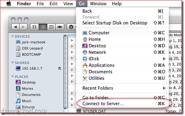 Share files and folders between Mac OS X and Windows 7 Picture 9