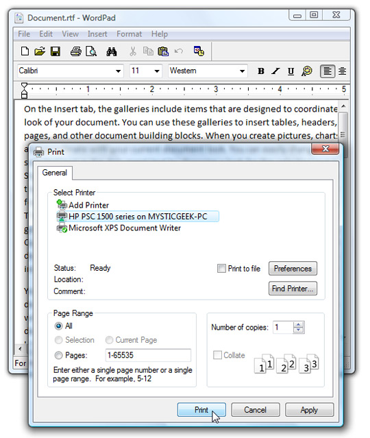 Share Files and Printers between Windows 7 and Vista Picture 18