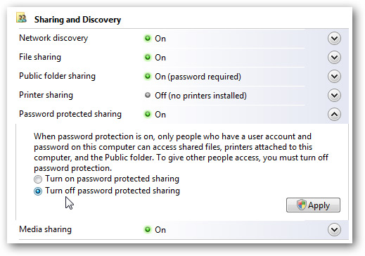 Share Files and Printers between Windows 7 and Vista Picture 7