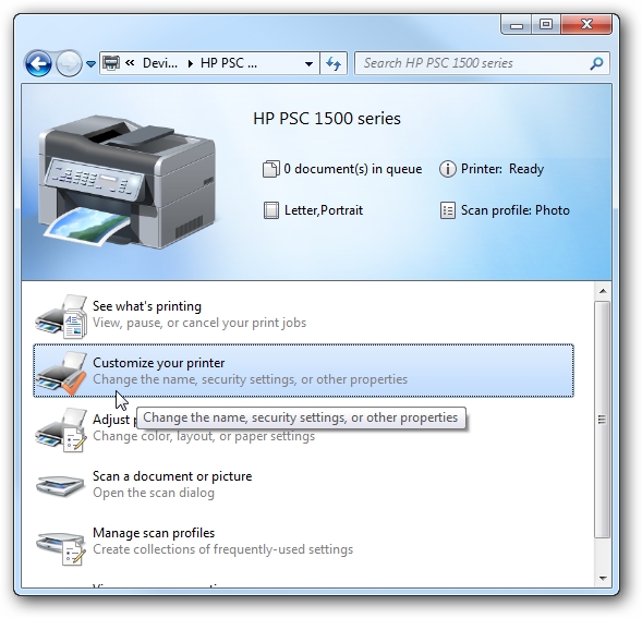 Share files and printers Windows 7 and Windows XP Picture 9