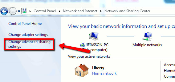 Share files on Windows with Android device Picture 4