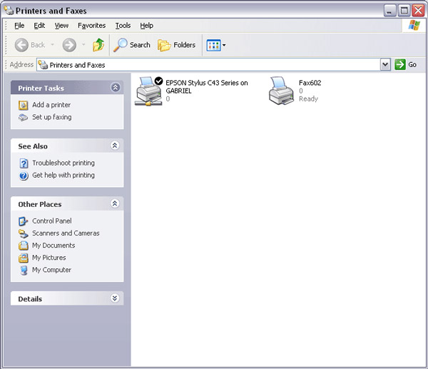 Share folders and printers in the network Picture 18