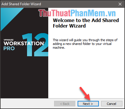 Share folders, share data between real and virtual machines in VMware Workstation Picture 10