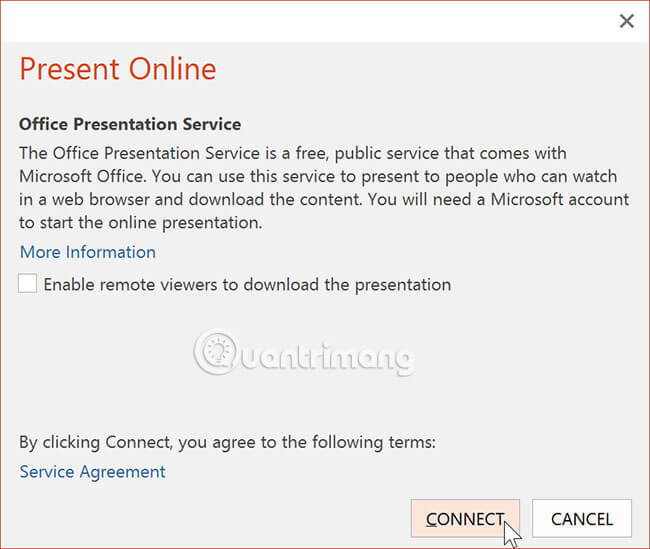 Share PowerPoint 2016 presentations online Picture 8