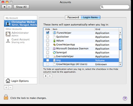 Share Windows in Mac OS X Picture 6