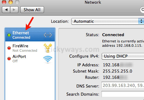 Share your Mac's Internet connection with wireless devices Picture 4
