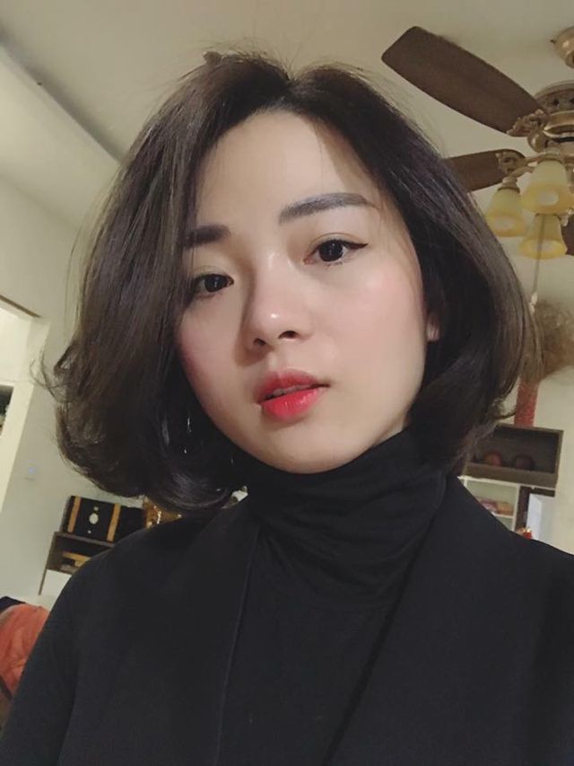 Short hairstyles for the best round face in 2020 Picture 42