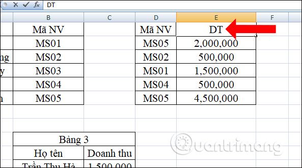 Shortcut guide, abbreviated in Excel Picture 5
