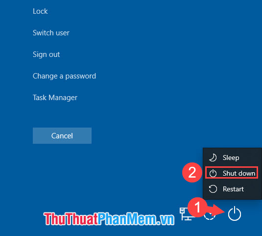 Shortcut Shutdown Win 10 - Turn off Windows 10 with an extremely fast shortcut Picture 13