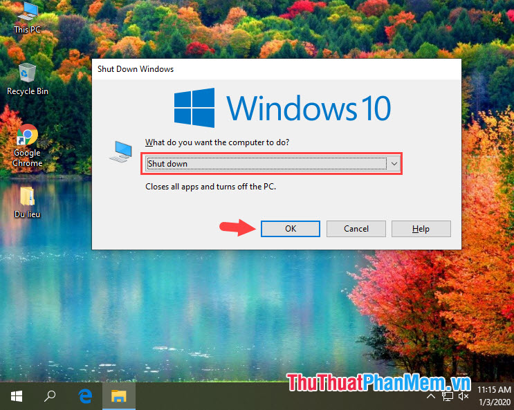 Shortcut Shutdown Win 10 - Turn off Windows 10 with an extremely fast shortcut Picture 2
