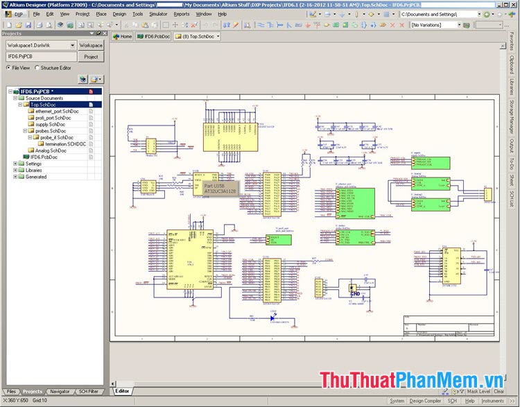 schematic altium designer