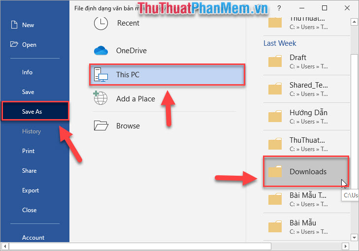 Shortcuts Save As in Word, Excel, Powerpoint Picture 4
