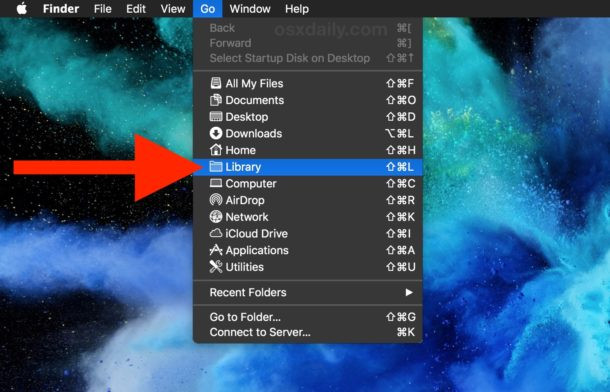Show User Library Folder 10.12 Mac