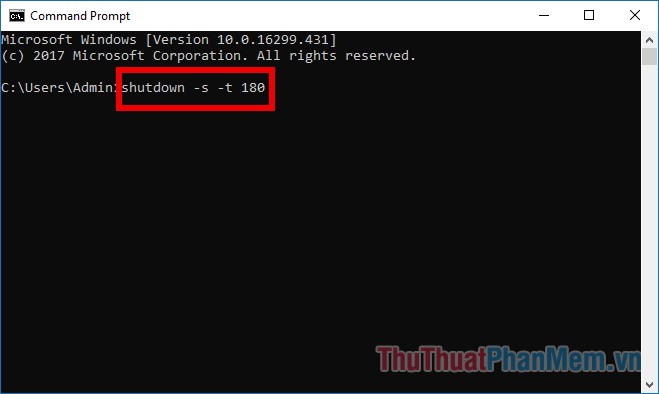 Shutdown command - Schedule the shutdown of Windows 10 with the Shutdown command Picture 3