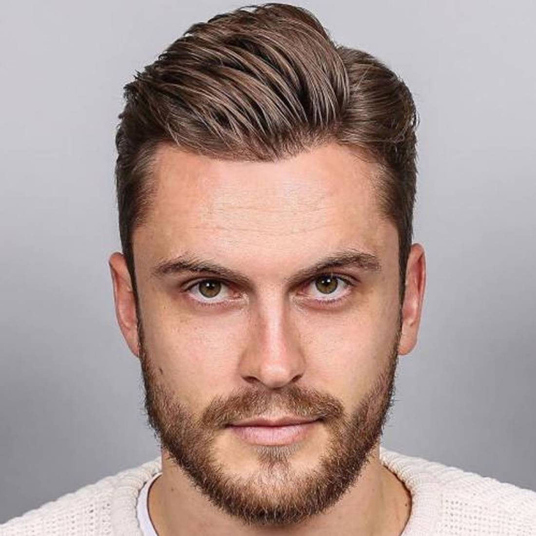 Simple and beautiful male hairstyles Picture 31