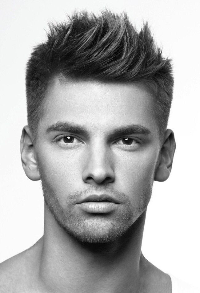 Simple and beautiful male hairstyles Picture 44