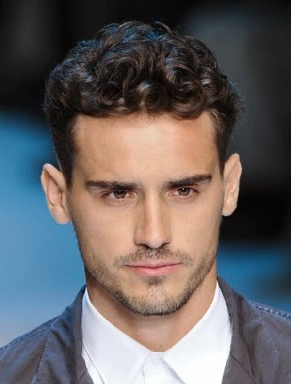 Simple and beautiful male hairstyles Picture 47