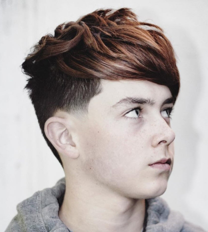 Simple and beautiful male hairstyles Picture 9