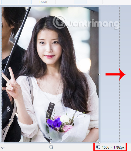 Simple photo compositing on Microsoft Paint Picture 4