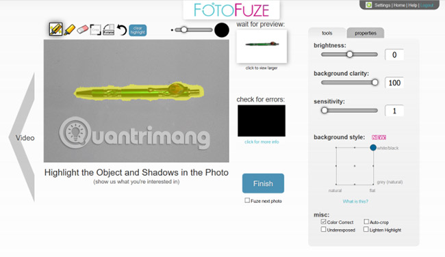 Simple way to delete photo backdrops Picture 2