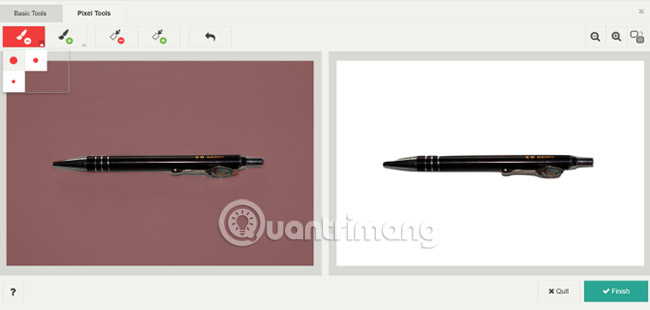 Simple way to delete photo backdrops Picture 4