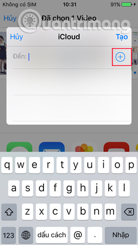 Simple ways to share videos on iPhone Picture 11