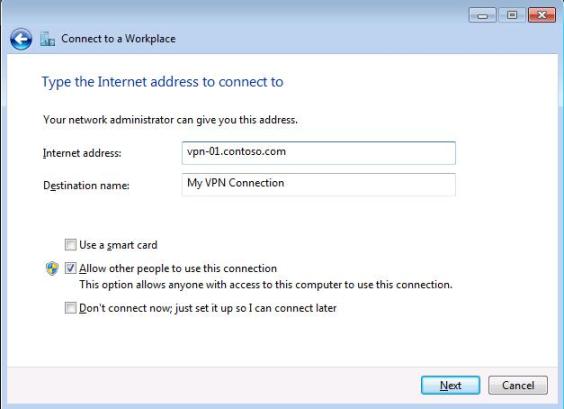 Single sign-on VPN with Windows 7 Picture 5