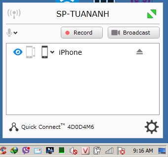Slide, screen iPhone on your computer Picture 5
