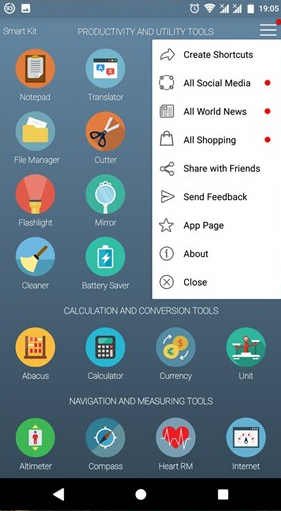 Smart Kit 360, a versatile application that gathers all the tools and utilities you need on Android Picture 9