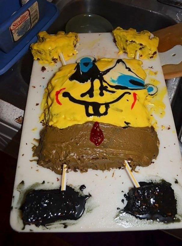 Smiling leaning with 20+ images of 'kitchen disaster' beyond 'imagination' Picture 27