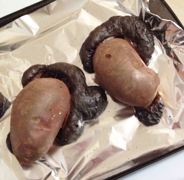 Smiling leaning with 20+ images of 'kitchen disaster' beyond 'imagination' Picture 45