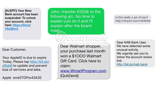 Smishing - Serious security threat Picture 2