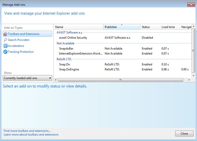 Snap.do removal guide on Chrome, Firefox and Internet Explorer Picture 13