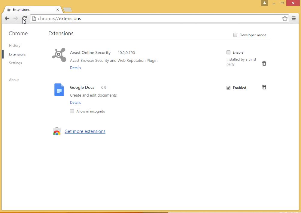 Snap.do removal guide on Chrome, Firefox and Internet Explorer Picture 6