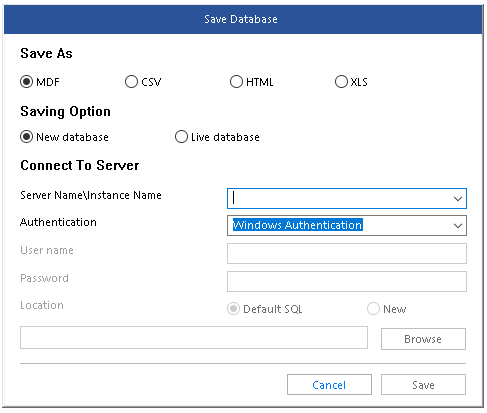 Picture 13 of Software Review - Stellar Repair for MS SQL