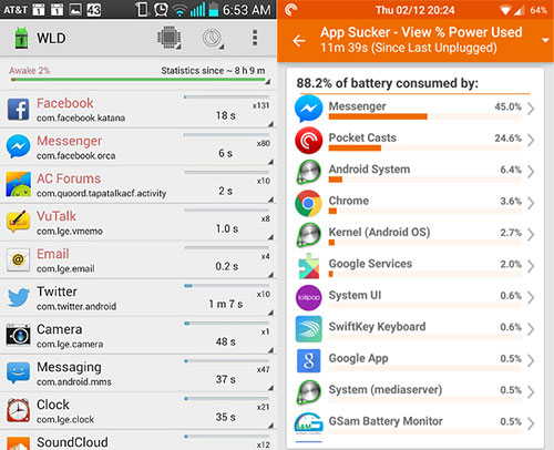 Software that consumes the most battery power on smartphones Picture 1
