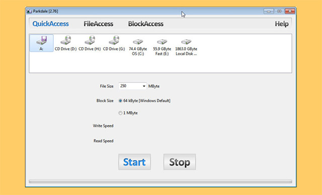 Software to check the read and write speed of SSD hard drives, HDD best Picture 9