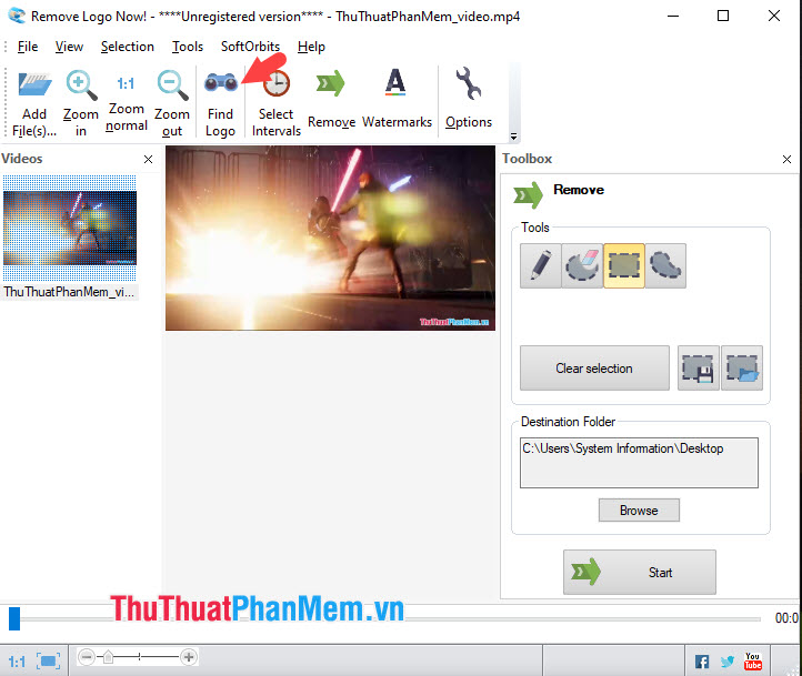 Software to remove logos, words on videos and usage Picture 5