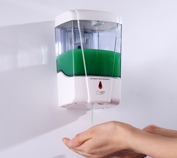 Solution to save water for dry hands, hand sanitizers for offices and buildings Picture 3