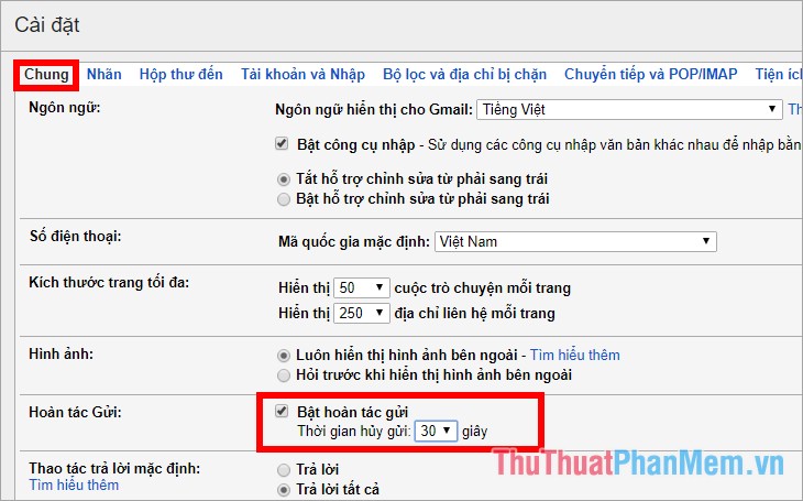 Some advanced tips when using Gmail Picture 7