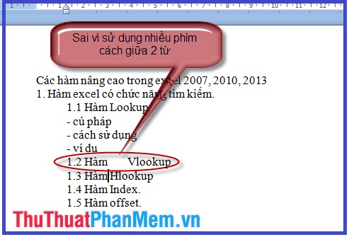 Some basic rules when editing Word documents Picture 1