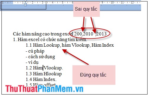 Some basic rules when editing Word documents Picture 2