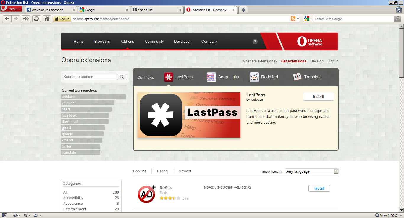 Some new points about Opera 11 browser Picture 6