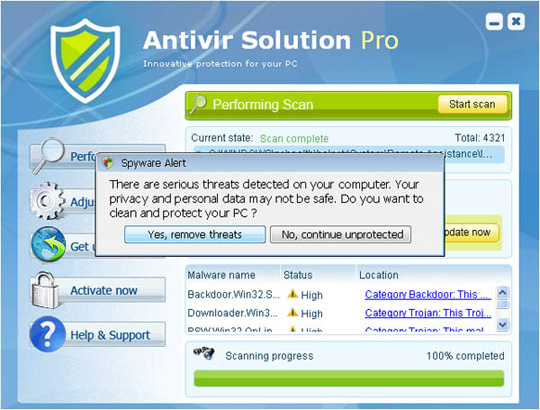 Some popular fake security software - Part 1 Picture 10