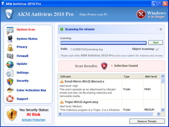 Some popular fake security software - Part 1 Picture 3